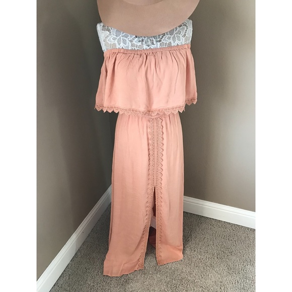 LAST S maxi dress in dusty burnt orange - Picture 4 of 4